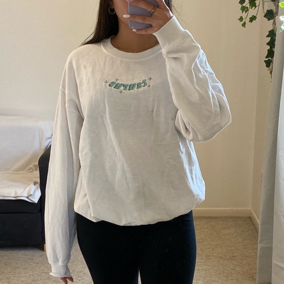 Embroidered Taurus Sweatshirt - Picture 1 of 3